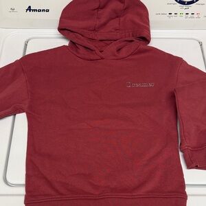 Dreamers Kids Hoodie - Deep Red/ Dusty Rose